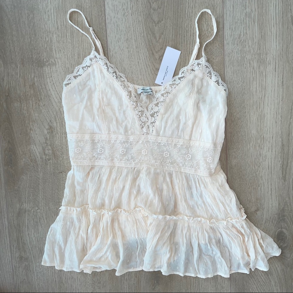 American Eagle Babydoll Tank Top